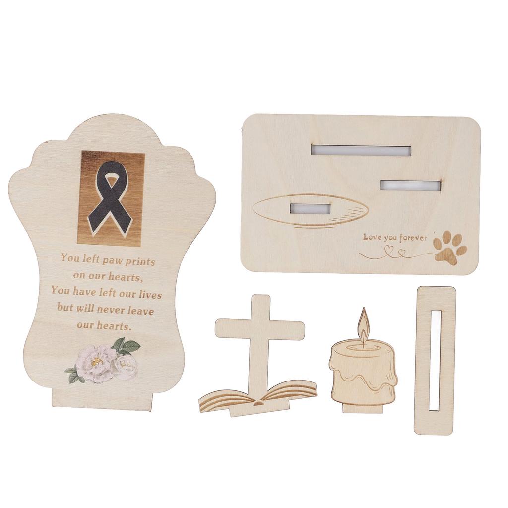 Мемориальная доска для животных, значимая для выражения сочувствия, мемориальная доска для животных, деревянный декор стола для кошек и собак