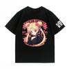 New Sailor Moon Aqua Ice Anime and Cartoon Accessories for Shortsleeved Tops Cute Couplestyle Cotton Shortsleeved Tshirts