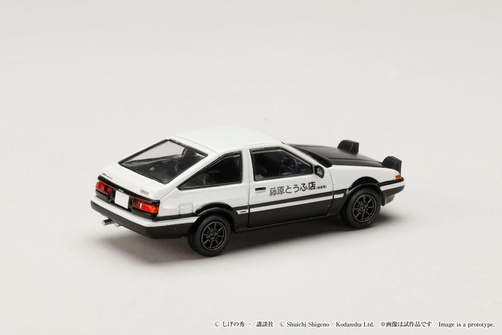 Toyota SPRINTER TRUENO Initial D Takumi Fujiwara VS Tomoyuki Tate 1/64 (AE86) /