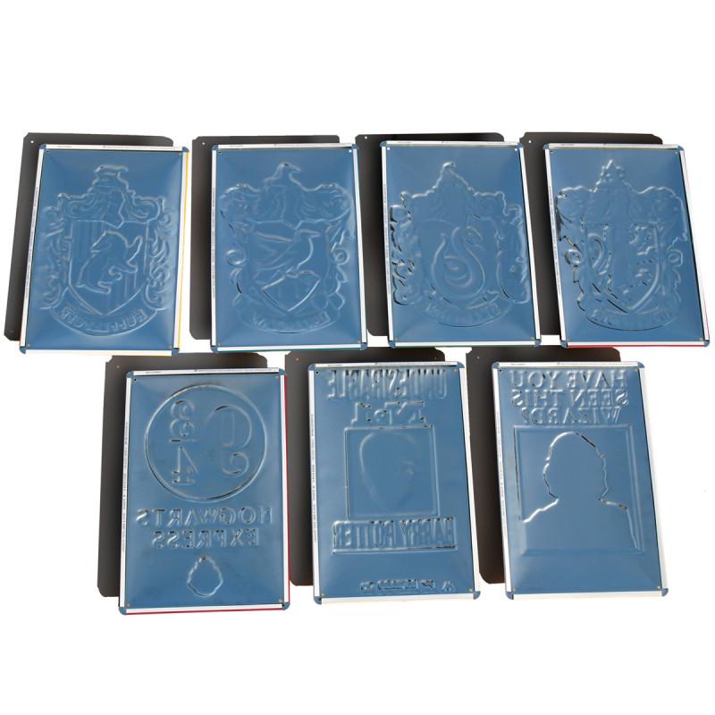 Металлическая пластина Гарри Поттера 3D - Слизерин