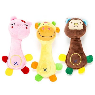 Игрушка-кукла Dingdongpet в джунглях, набор из 3 предметов: свинья, корова, обезьяна, 1 комплект