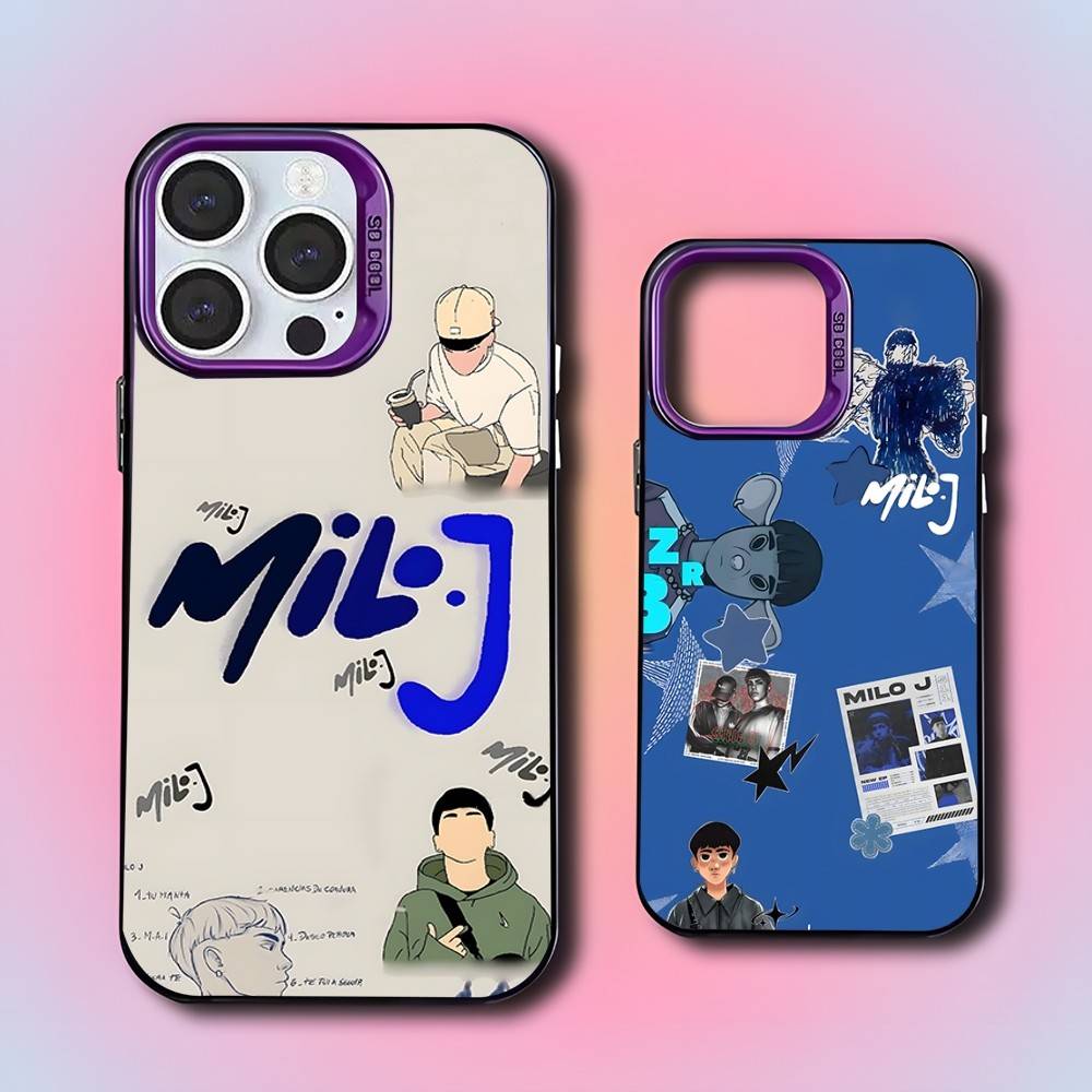 Singer Milo j For Purple Candy Matte Cover iPhone 17,16,15,14,13,12,11,Mini,Pro,E,SE4,XS,MAX