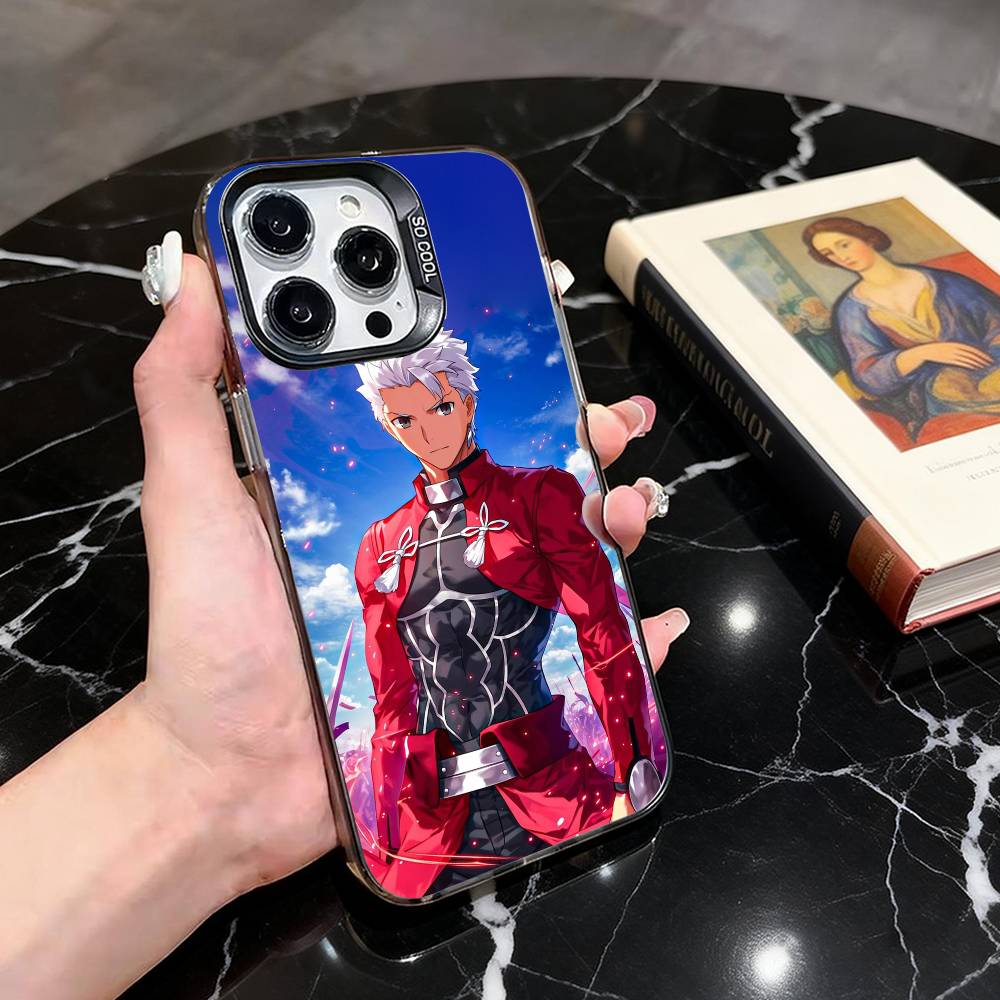 Fate zero Stay N-Night S-Shirou Phone Case For iPhone 17,16,15,14,13,12,11 Plus,Pro Max,XS,Colorful Silver Black Cover