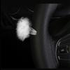 Crystal Carbon Fiber Fashion Sports Hand-stitched Steering Wheel Cover Car Wheel Cover Non-slip Leather Braid For Steering