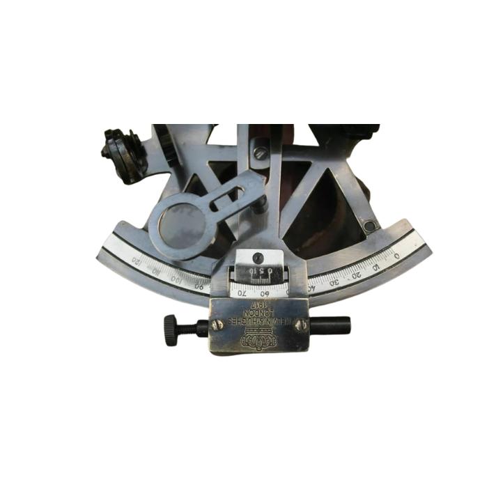 Vintage Marine Working German Sextant Ship Instrument Solid Brass Sextant Gift