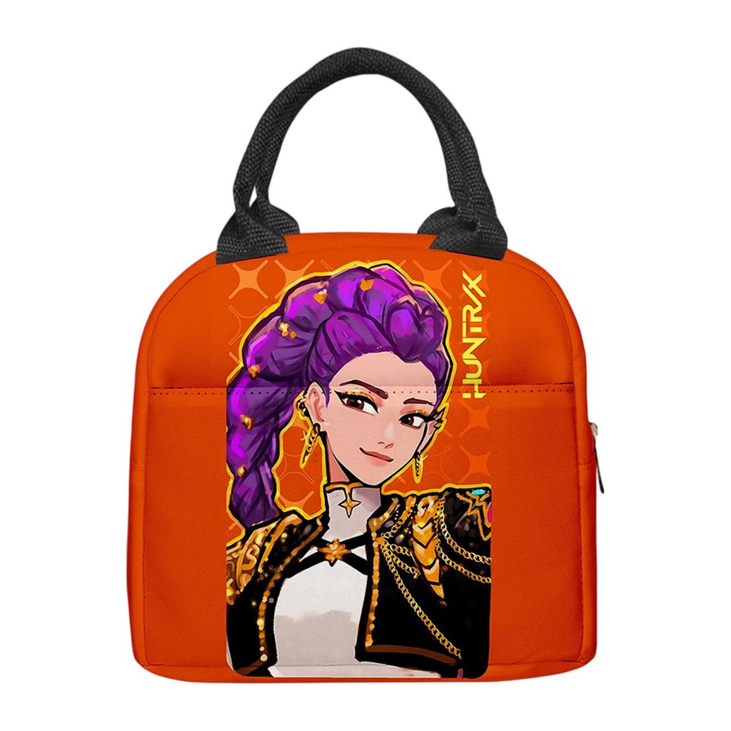 Персонализированная печатная сумка для ланча, модная сумка