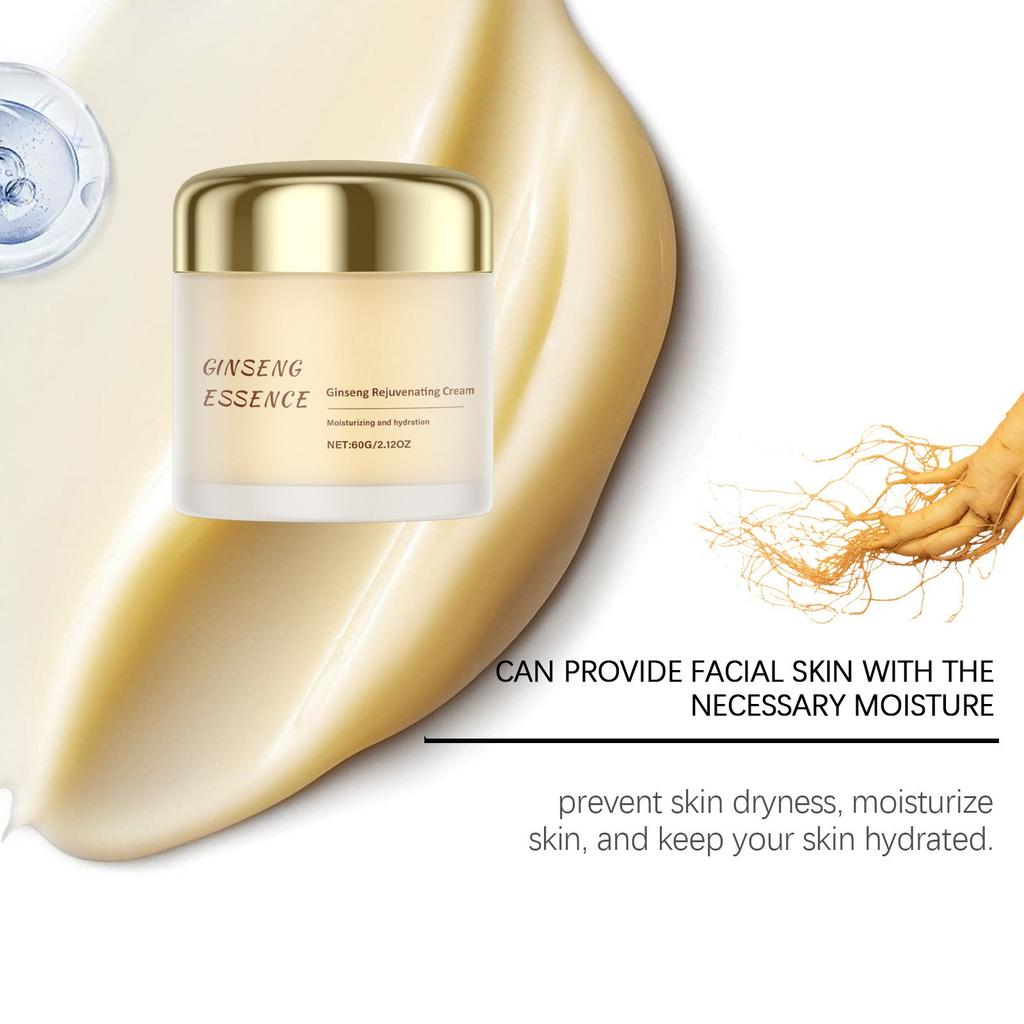 Увлажняющий крем с женьшенем, нежный питательный увлажняющий уход за кожей лица, нежный и мягкий крем для ухода
