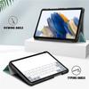 Кожаный чехол для Samsung Tab A9 8,7 дюйма 2023, тройной защитный кожаный чехол для планшета Galaxy Tab A9 Plus, чехол