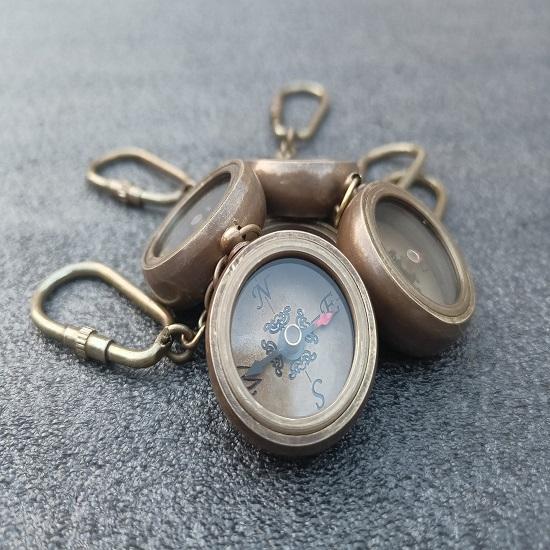 5 шт. Морской подарочный компас брелки компас брелки и медальоны подарочные брелки