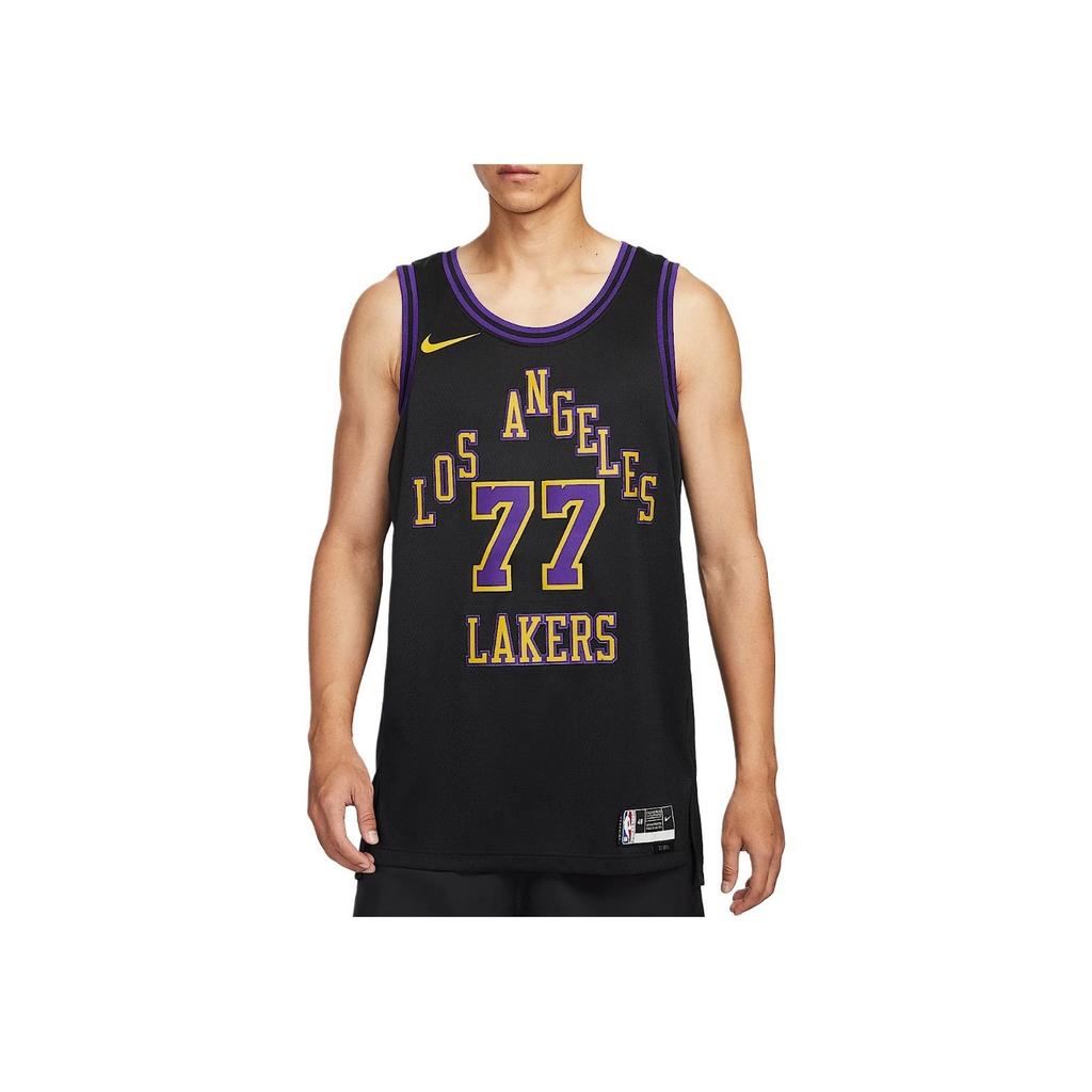 Nike Майка без рукавов для баскетбола NBA City Edition Dri-Fit Swingman Los Angeles Lakers Мужские топы DX8506-014