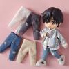 Одежда для кукол OB11 BJD Джинсы Рваные штаны Obitsu 11 molly 1/12bjd GSC P9 Body Аксессуары для кукол Костюмы
