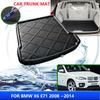 Car Rear Trunk Mat For BMW X6 E71 2008 2009 2010 2011 2012 2013 2014 High Temperature Resistant Storage Carpet Auto Accessories