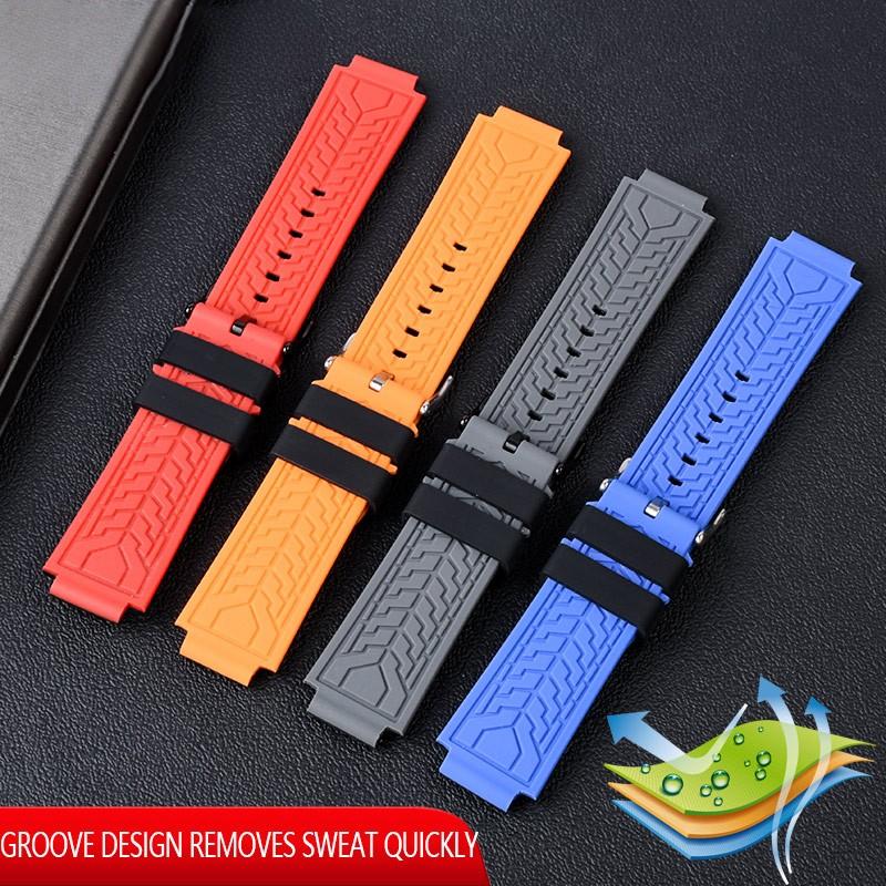Силиконовый ремешок Для Timex E-tide Compass T2n720 T2n721 Tw2t76300 Tw2t76500 T45601 Резиновый мужской ремешок для часов Спортивный ремешок бесплатный инструмент