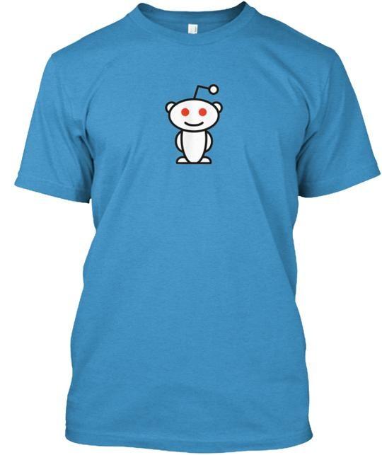 Классическая футболка Snoo с Reddit, сделано в США, размеры от S до 5XL