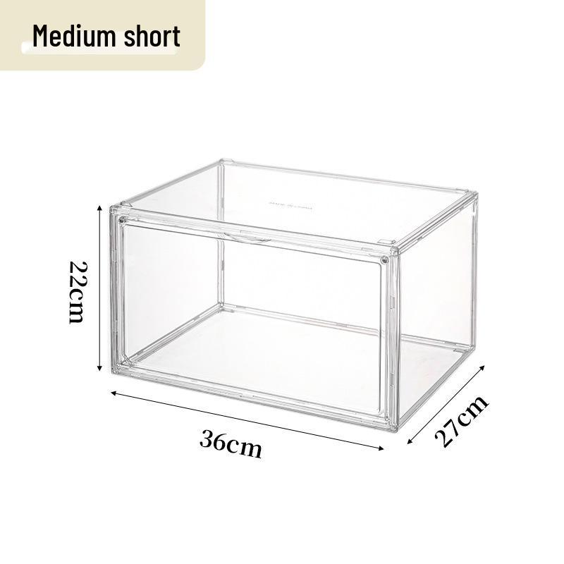 Акриловая витрина с полками для моделей фигурок, кукол и фигурок из закрытых коробок.