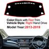 2 Layers Car Dashboard Cover DashMat Carpet Cape Sun Shade For KIA Carens 2007- 2017 2018 2019