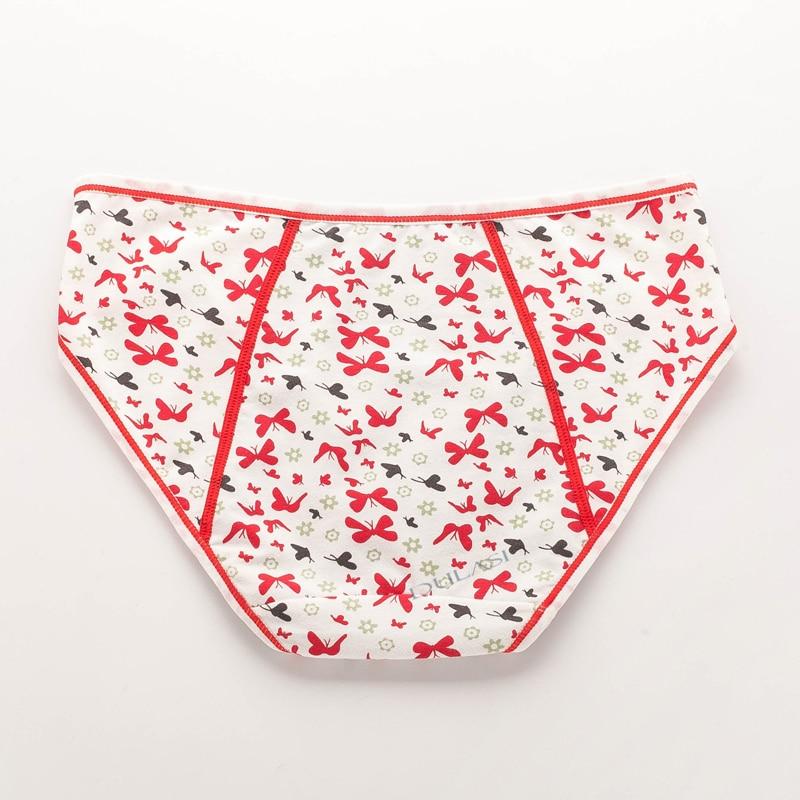 3 шт. герметичные детские менструальные штаны, хлопковое нижнее белье, милые трусики с героями мультфильмов, модные трусы