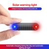 1pcs Solar Powered Car Alarm Light Universal Flash Warning LED Light Anti-theft Simulation Fake Alarm Caution Lamp