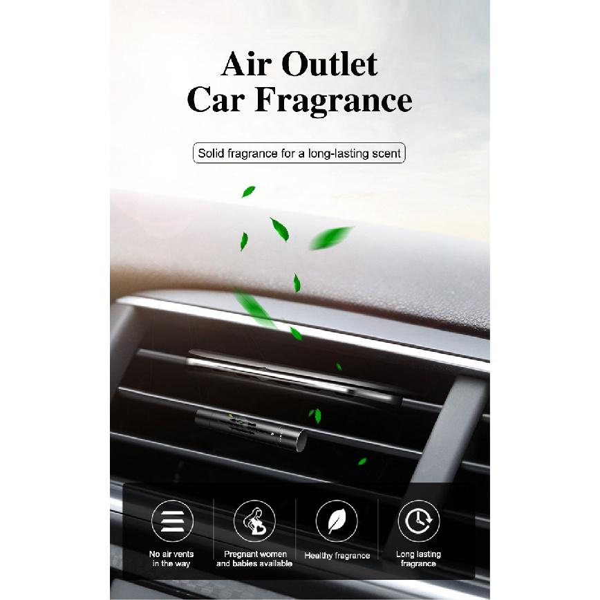 Автомобильный воздуховод, духи, кондиционер для клипсы, подвеска, аромат, стойкий аромат, ароматерапия, автоматический освежитель воздуха, металлический