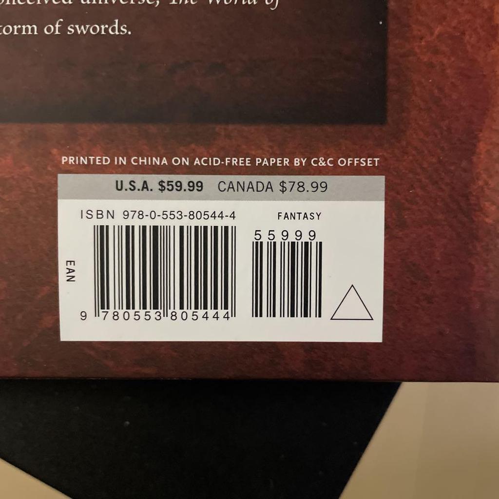 [USED] The World of Ice & Fire English Edition Hardcover