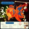 Fish-Shaped Mid-Autumn Festival Fish Lantern Chinese Glowing Handheld Lantern  Hanfu Accessories