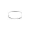1PC For Ford Ranger 2015- Function Control Button Frame Trim Silver Titanium