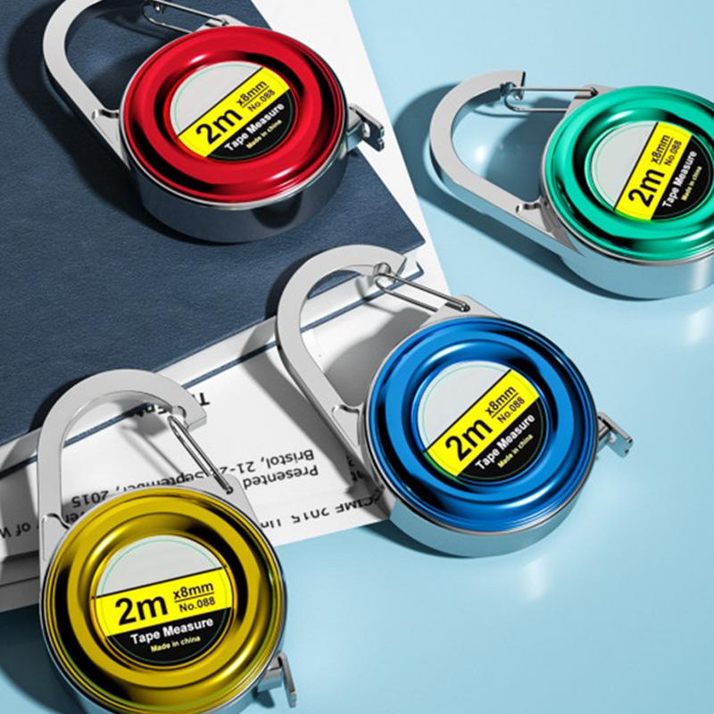 Рулетка Измерительная лента для тела 79 дюймов Измерительная лента для портного Измерительная лента для тела Гибкая измерительная лента для талии Карманная рулетка