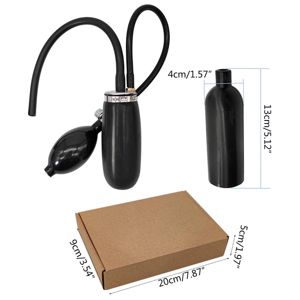 Надувной тестер утечек, заглушка, блок, простой впускной автомобильный адаптер, дымовая машина, баллон, диагностический тестер для 12В автомобиля