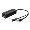 Прочный Пластиковый USB C POE Разветвитель POE в USB C Преобразователь Питания, 48В в 5В для Различных Устройств Устройства Низкого Напряжения