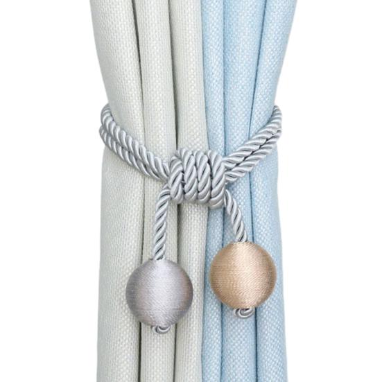 Практичный держатель для штор, креативная фиксация, многоцветный подвесной шар, драпировка, подхват, принадлежности для спальни