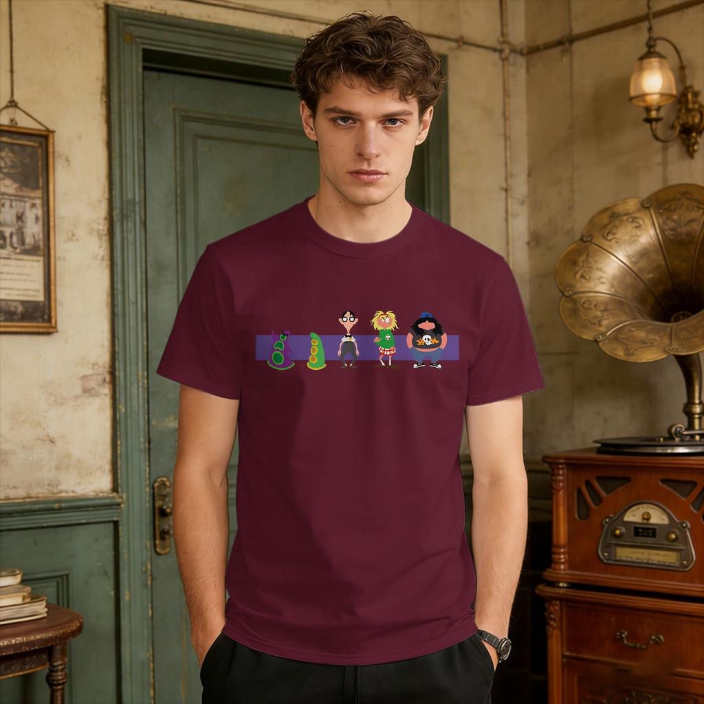 Day Of The Tentacle T Shirt Unisex Street Style Tshirts Summer O Neck Fashion Tees Custom Logo Plus Size Clothing