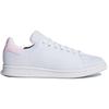 Adidas Оригинальные Stan Smith Нескользящие Дышащие Кроссовки с Низким Верхом Женские Кроссовки Ярко-Белые CQ2823