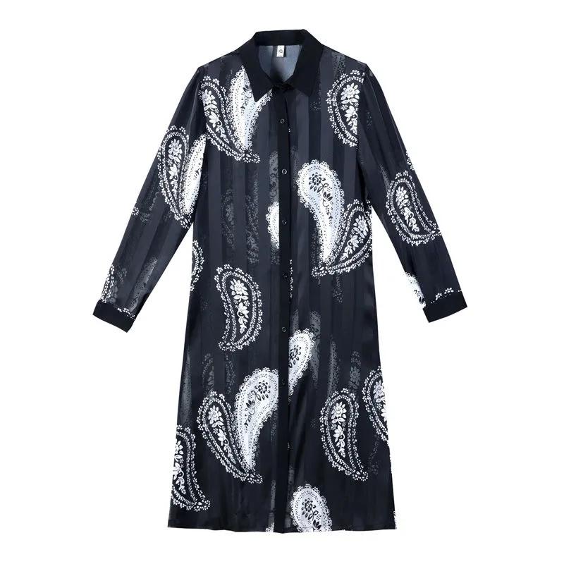 Sunscreen Clothing Women's Long-sleeved Thin Jacket Summer Mid-length Chiffon Cloak Mother