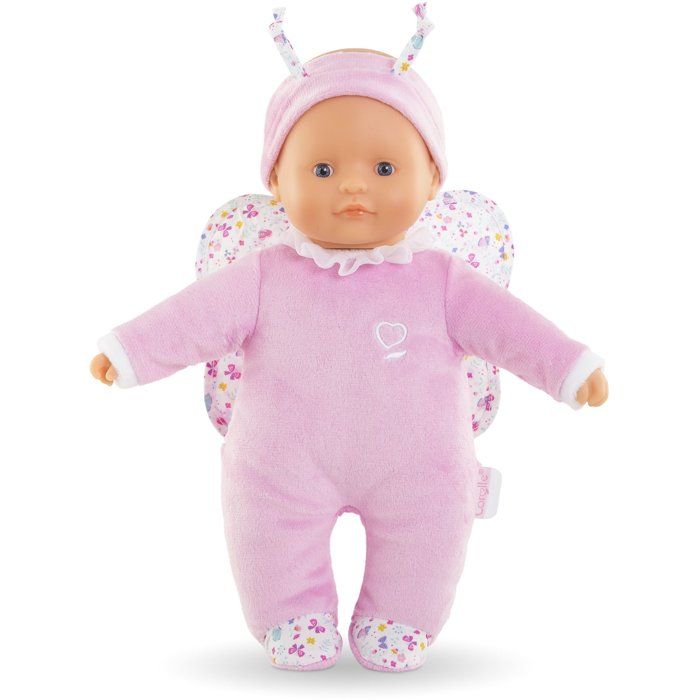 Mon Doudou - COROLLE - Pti' Cœur Papillon - 30 cm - Senteur vanille