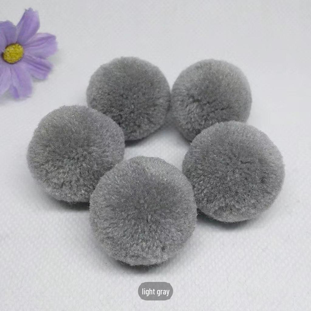 2-5 см шарик из шерсти цвета кашемира для самостоятельного изготовления подвески для одежды, набор материалов