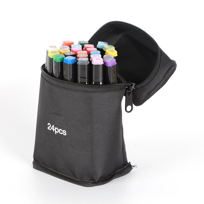 Набор арт-маркеров с двумя наконечниками, 24-168 цветов, спиртовые маркеры для взрослых студентов, профессиональные скетч-маркеры для рисования/скетчинга/манги