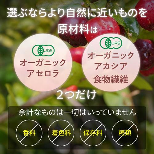 Official Health Food Genryoya Organic Acerola Powder, Natural Vitamin C Supplement. 1g Per Day Is Enough for Approximately 30 Days. 30g X 1 Bag. 170 T