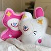 Plush Cat Dopamine Pillow Sofa Cushion Pp Cotton For Living Room Decor Gift