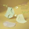 Women's Mid-Waist Seamless Antibacterial Cotton Panties - Breathable, Anti-Wedgie, Thin Triangles