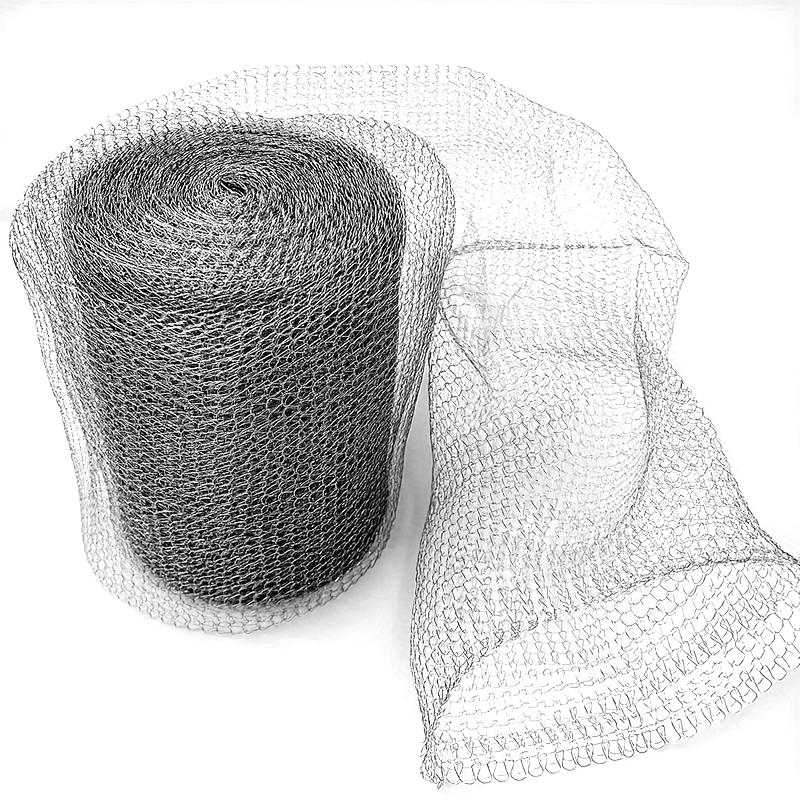 1 рулон металлической сетки бережно удаляет стойкие загрязнения