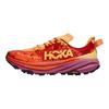 HOKA One One Удобные Мягкие Нескользящие Прочные Легкие Кроссовки для трейлраннинга с низким верхом Женские кроссовки Красно-оранжевые 1147832-SRBT