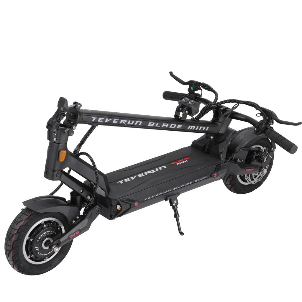 Teverun Blade Mini Pro Взрослый Внедорожный Электросамокат 48В20,8Ач Аккумулятор 2*500Вт Двойной Мотор Складной Электрический Самокат