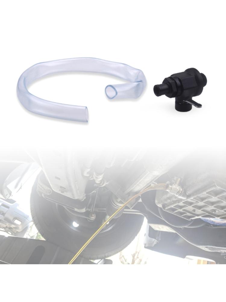 Oil Drain Valves with Detachable Hose Connector Aluminum Alloy Suiatble for Car Enthusiasts & Engine Modifications