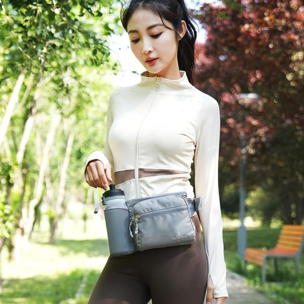 Multifunctional Waist Bag Lightweight Water Bottle Bag Casual Phone Chest Bag Cycling