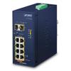 PoE SFP Ethernet Switch IGS-1020PTF_Industrial 8-Port 10/100/1000T 802.3at + 2-Port 100/1000X
