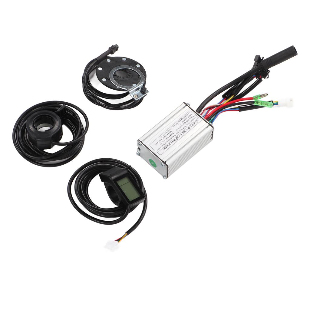 36V48V 250W 15A бесщеточный велосипедный двигатель квадратной формы контроллер комплект с ЖК-панелью 4 130X Thumb