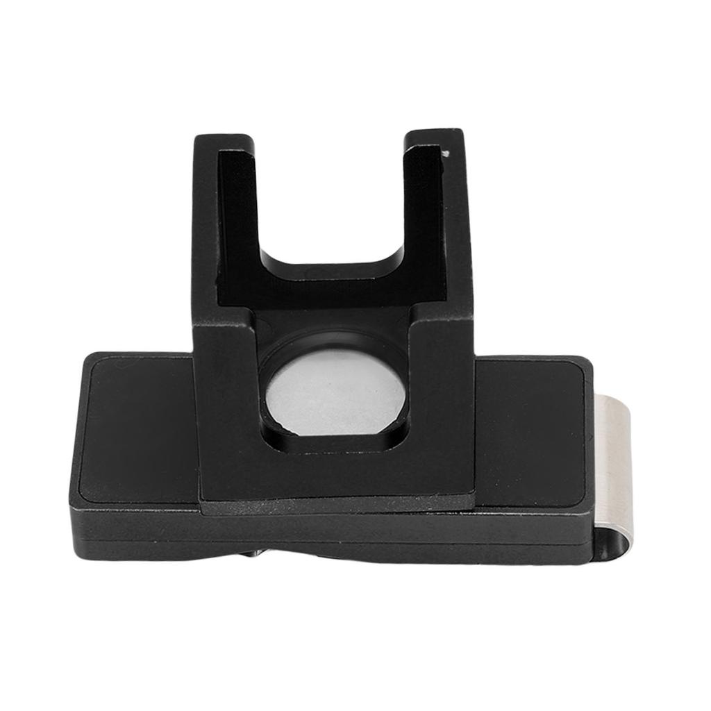 Billiard Chalk Holder Aluminum Universal Dry Oil Pool Cue Chalk Holder Billiard Accessories Black