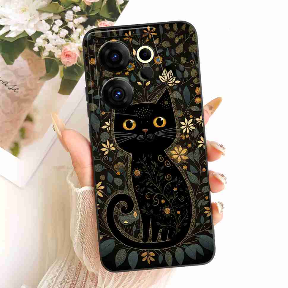 Simple Design Cartoon For Tecno Camon 20 Premier 5G Case Silicone Back Cover For Camon 20Premier 5G CK9n Phone Cases Bumper