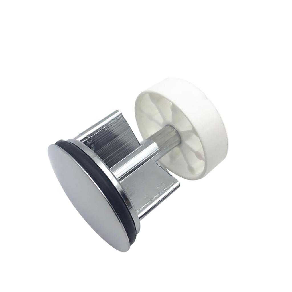 Heavy Chrome Plated Basin Sink Waste Up Plug Replacement Brass Metal