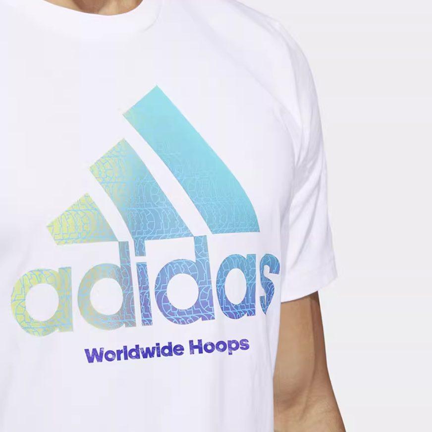 adidas Мужская футболка с втачным рукавом Белая HC6903
